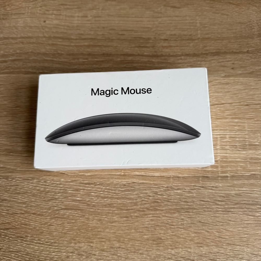 Apple‎ Magic Mouse Black Wireless Rechargeable Bluetooth Model A1657 EMPTY BOX